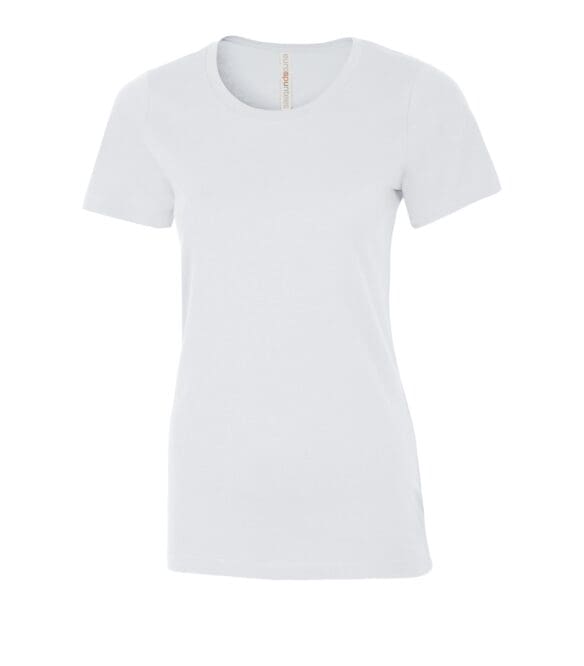 design, customize and print your own ATC8000L - EUROSPUN RING SPUN LADIES' TEE