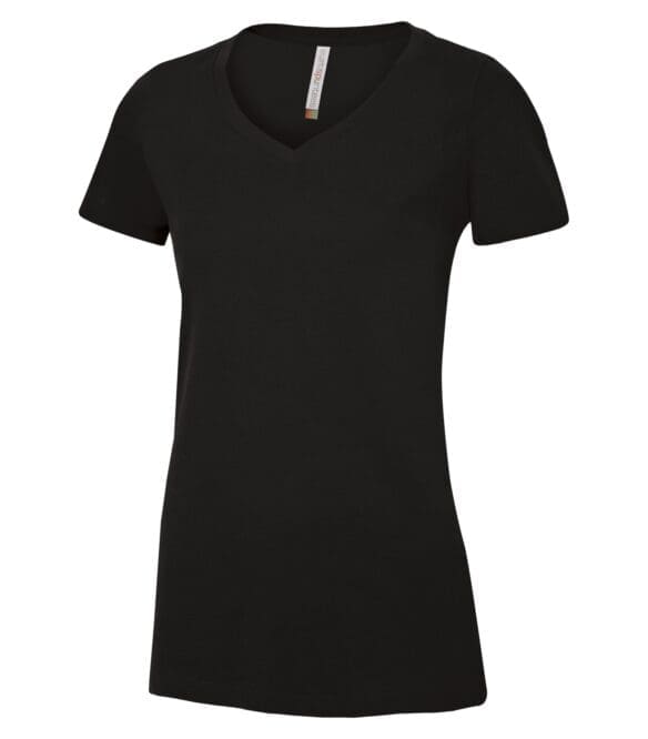 Custom Printed EUROSPUN RING SPUN V-NECK TEE ATC8001L