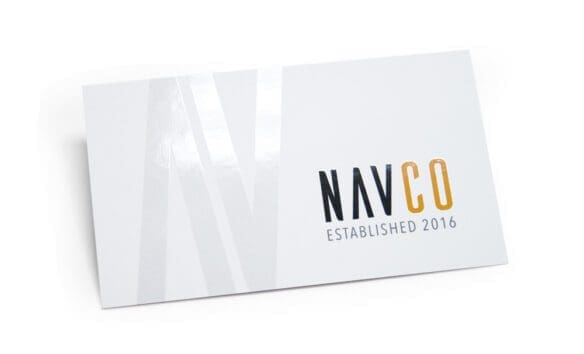 Custom Printed Spot UV Business Cards