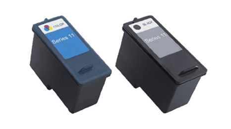 DELL CN594 / CN596 Ink / Inkjet Cartridge Combo Pack Black Tri-Color