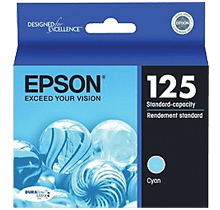 Epson T125220 Ink / Inkjet Cartridge Cyan
