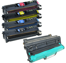 HP 1500 Laser Toner Cartridge Set / Drum Unit Black Cyan Yellow Magenta High Yield