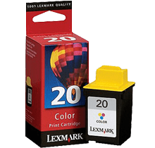 Lexmark 15M0120 #20 Ink / Inkjet Tri Color