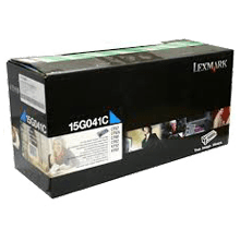 Lexmark 15G041C Laser Toner Cartridge Cyan
