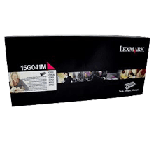 Lexmark 15G041M Laser Toner Cartridge Magenta