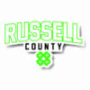RUSSELL COUNTY SHAPE CUT LOGO STICKER - Image 2