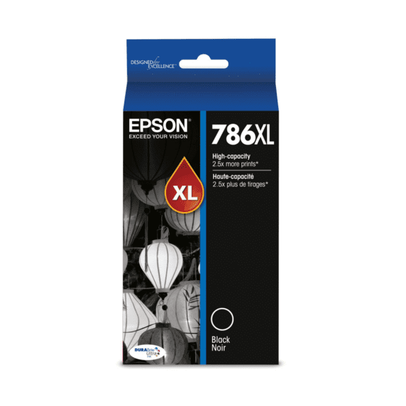 ~Brand New Original Epson T786XL120 High Yield Black Ink / Inkjet Cartridge