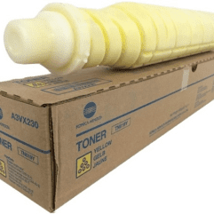 ~Brand New Original Konica Minolta A3VX230 (TN619Y) Yellow Laser Toner Cartridge