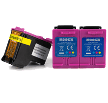 HP DT-67XL Eco-Saver Tri-Color High Yield INK / INKJET Cartridge 3PK Combo Pack