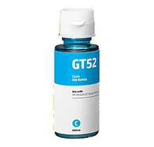 HP M0H54AA (HP GT52) Cyan INK Bottle