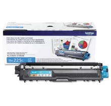 Brand New Original Brother TN-225C Laser Toner Cartridge - High Yield - Cyan
