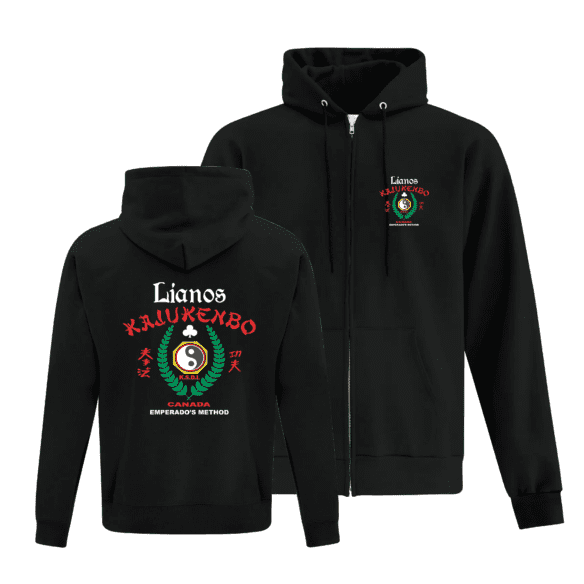 ATCF2600 Zip-Up Hoodie (Embroidered) - Black