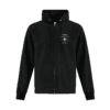 ATCF2600 Zip-Up Hoodie (Embroidered) - Black - Image 2